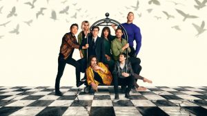 Snímek ze seriálu Umbrella Academy