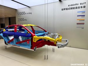 Detail karoserie Xiaomi SU7