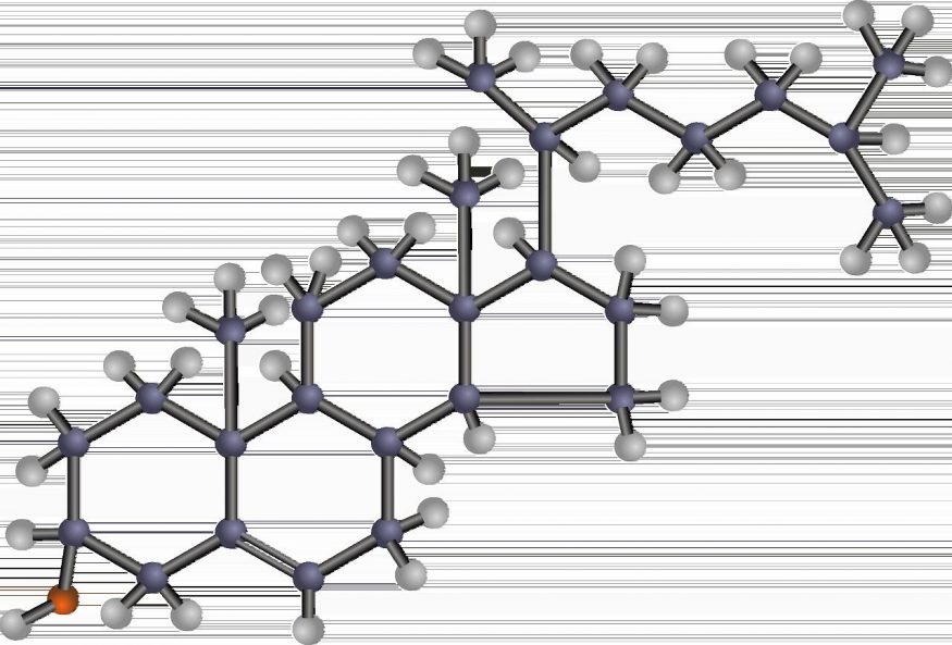 Molekula cholesterolu