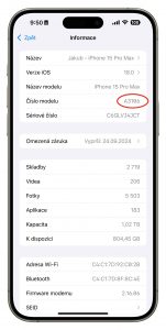 Jak zjistit, pro jaký trh je váš iPhone?