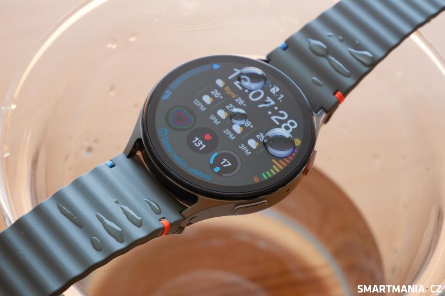 Chytré hodinky Galaxy Watch 7 se nebojí ani vody