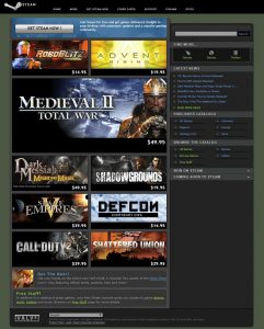 Platforma Steam v roce 2006