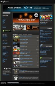 Platforma Steam v roce 2008
