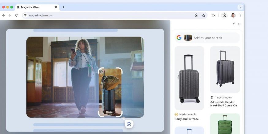 Vyhledávání skrze Google Lens v prohlížeči Chrome