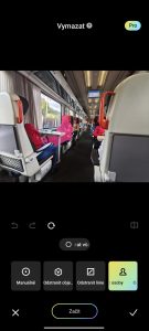 Označení objektu či osoby, kterou chcete odstranit