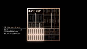 Apple A18 Pro má k dispozici 16 jader Neural Engine