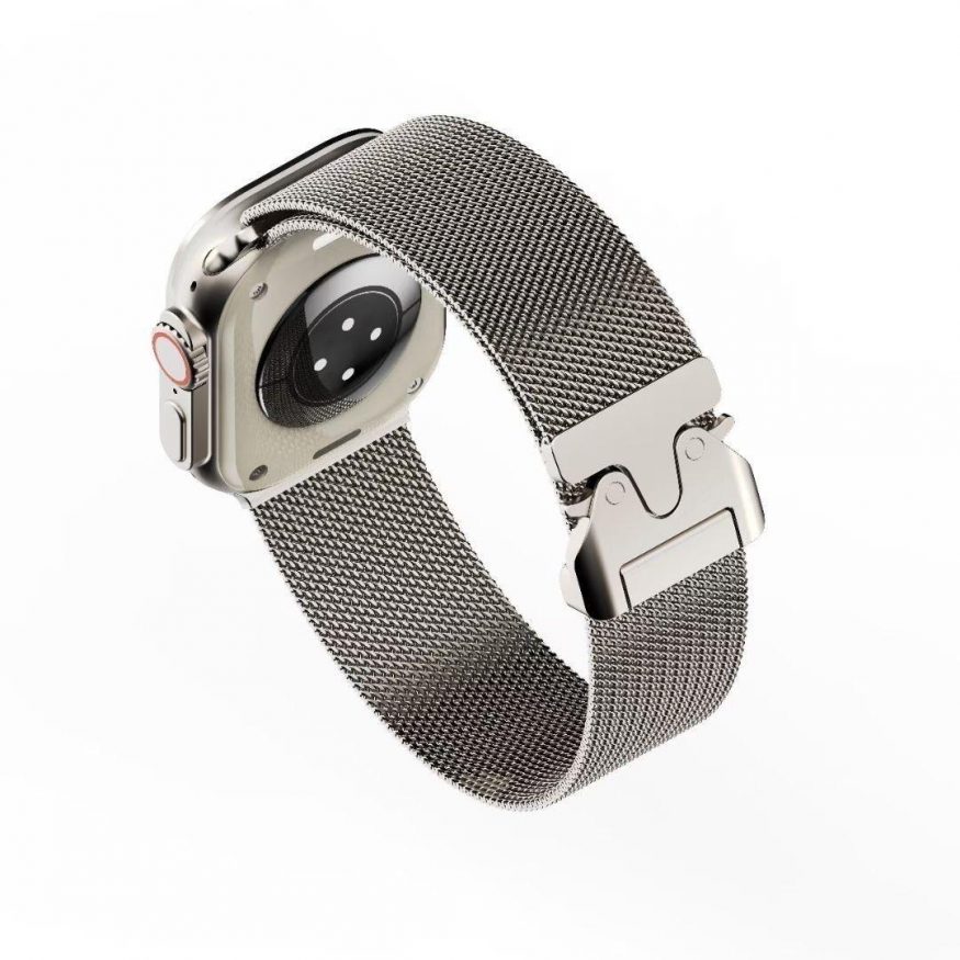 Hodinky Apple Watch s řemínkem milánský tah