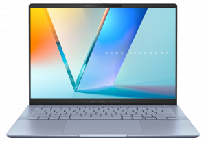 Notebook Asus Vivobook S 14 na propagačním snímku