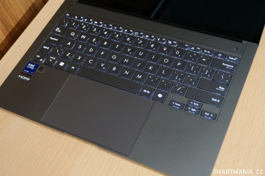 Klávesnice s touchpadem Asus Zenbook S 16