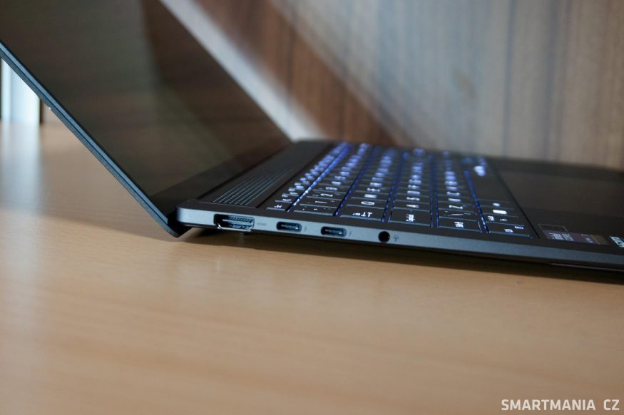 Konektorová výbava u Asus Zenbook S 14