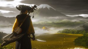 Screenshot ze hry Ghost of Yotei