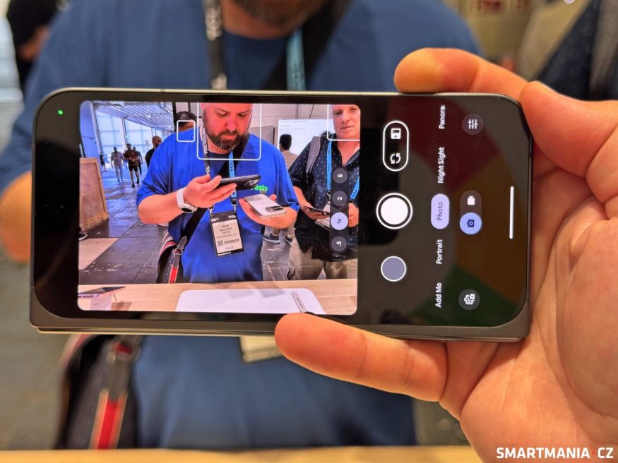 Pixel 9 Pro Fold a aplikace pro focení Pixel 9 Pro Fold a aplikace pro focení