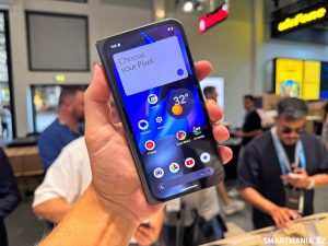 Pixel 9 Pro Fold v zavřeném stavu