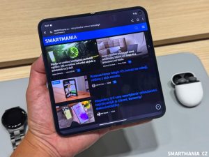 V otevřeném stavu získáte malý tablet