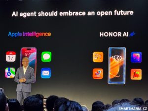Honor se ve svých prezentacích rád srovnává s Applem