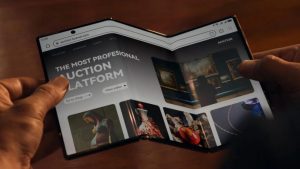 Nadvakrát ohebný telefon Huawei Mate XT