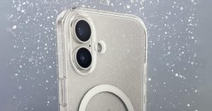 iPhone 16 v ochranném krytu od PanzerGlass