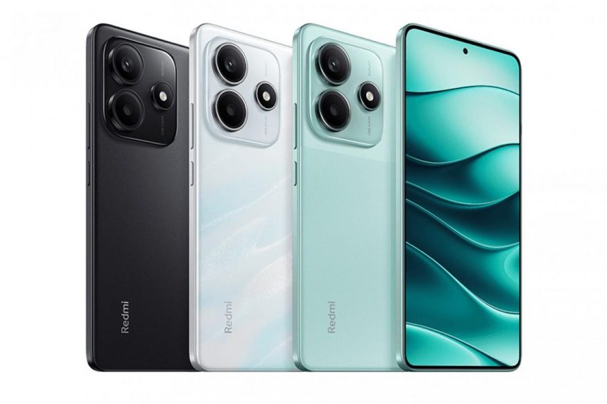 Redmi Note 14 5G v černé, bílé a zelené barvě