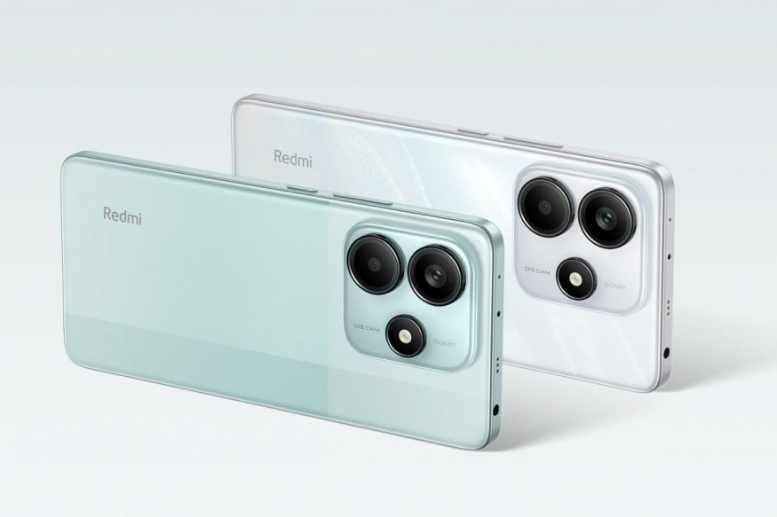 Redmi Note 14 5G v zelené a bílé barvě