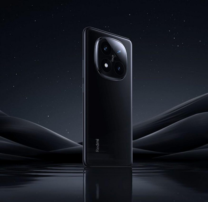 Redmi Note 14 Pro+ v černé barvě