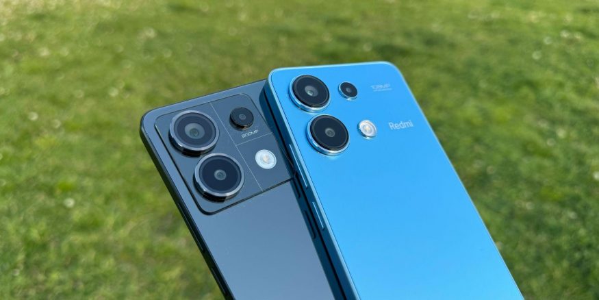 Chytré telefony Redmi Note 13 ve dvou barvách