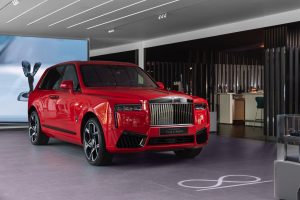Zrekonstruovaný showroom značky Rolls-Royce v Praze