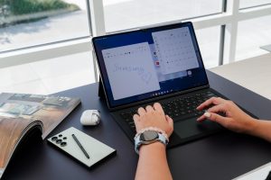 Tablet Samsung Galaxy Tab S10+ s klávesnicovým krytem