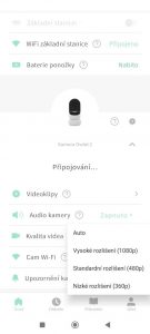 Mobilní aplikace Owlet