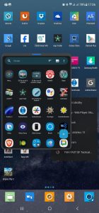 …ale můžete sem umístit launcher všech aplikací a restrikce tak obejít
