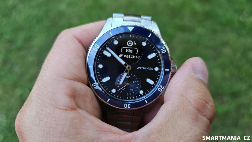 Nabídky na hodinkách Withings ScanWatch Nova