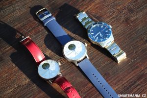 Srovnání hodinek od Withings (zleva ScanWatch 2, ScanWatch 1 a ScanWatch Nova)