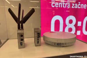 5G router a radio vysílač pro privátní síť