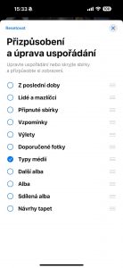 Jak upravit aplikaci Fotky v iOS 18?