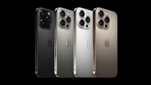 Titanový iPhone 16 Pro (Max)ve všech barevných variantách