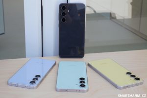 Samsung Galaxy S24 FE ve všech dostupných barvách
