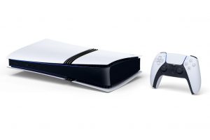 Konzole PlayStation 5 Pro z různých úhlů