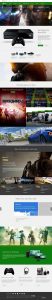 Webové stránky Xboxu v roce 2015