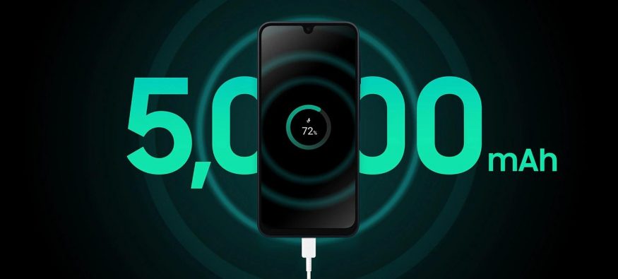 Galaxy A16 5G - nabíjení 5000mAh baterie