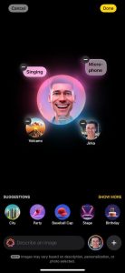 Image Playground v iOS 18.2