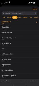 Převodník, v tomto případě měn