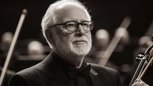 Hudební skladatel John Williams ztvárněný umělou inteligencí (Ilustrační obrázek)