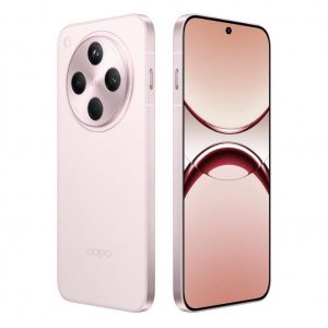 Oppo Find X8 v růžové barvě na tiskovém snímku