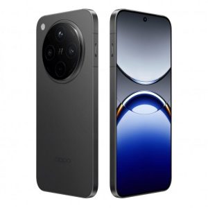 Oppo Find X8 v černé barvě na tiskovém snímku