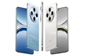Oppo Find X8 Pro v bílé a modré barvě