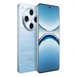 Oppo Find X8 Pro v modré barvě na tiskovém snímku