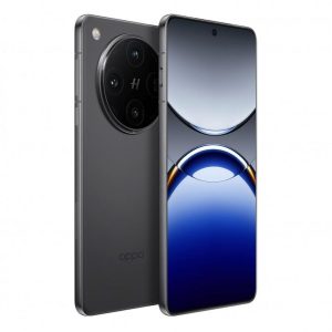 Oppo Find X8 Pro v černé barvě na tiskovém snímku