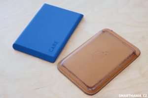 Srovnání s originální koženou peněženkou MagSafe Wallet