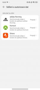 Propojení Huawei Watch GT 5 Pro s Adidas, Komoot a Strava