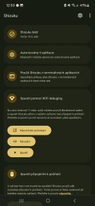Voilá, Shizuku běží, můžete kliknout na Autorizovány 0 aplikace