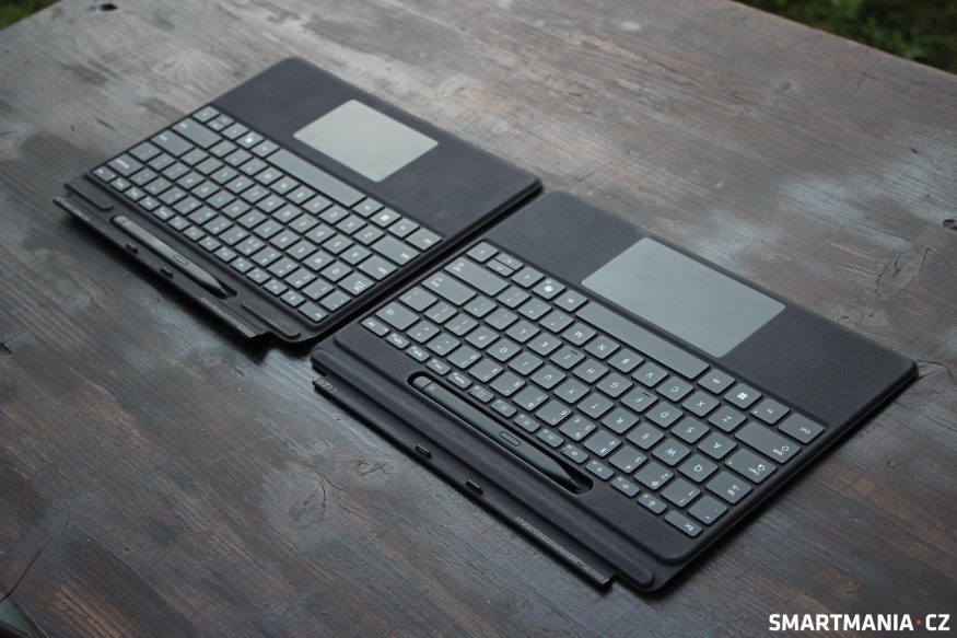 Srovnání Surface Pro Flex Keyboard se Signature Keyboard